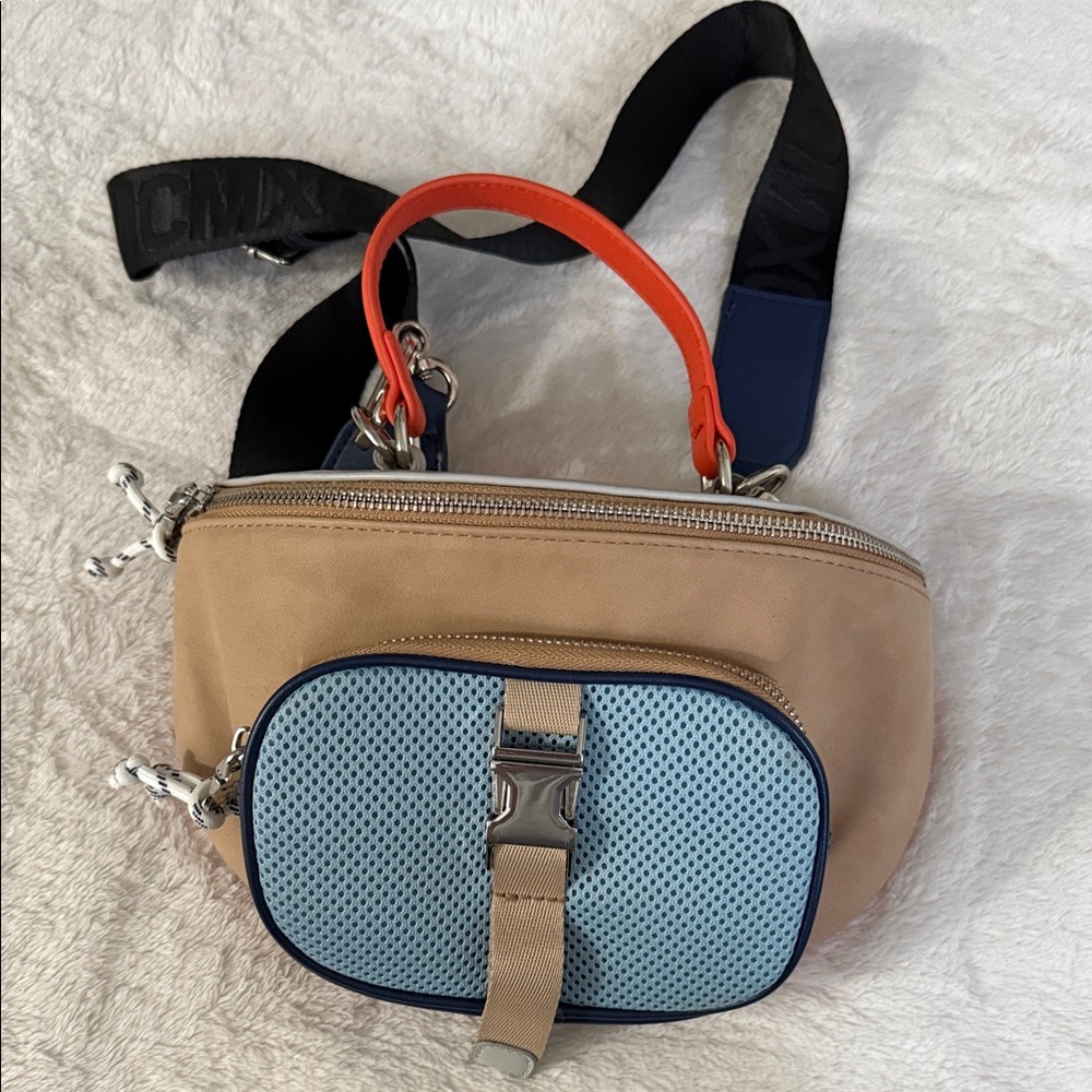 Steve Madden Mirage Blue Multi Belt Bag NWT Crossbody Fanny Pack